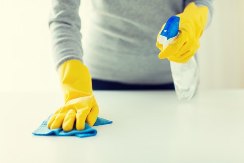 Waste disposal and governing law terms for UK carpet cleaners