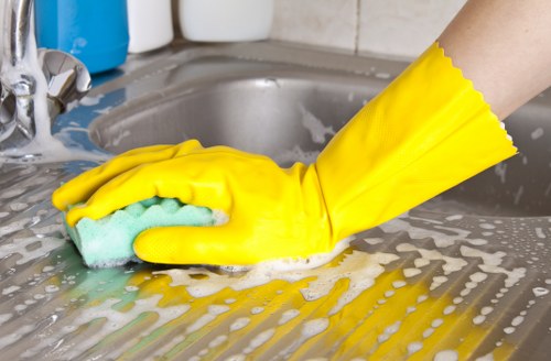 Removing stains and dirt from carpet in Ruxley